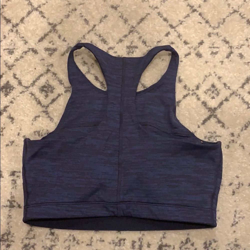 Outdoor Voices blue crop top